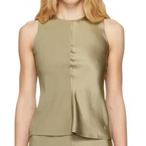 NEW AMI sleeveless tank top in ash